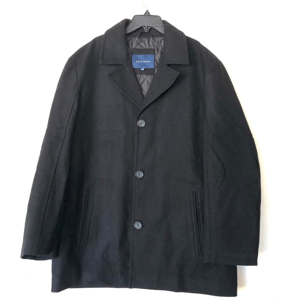 Cole Haan Wool Blend Pea Coat Size XXL